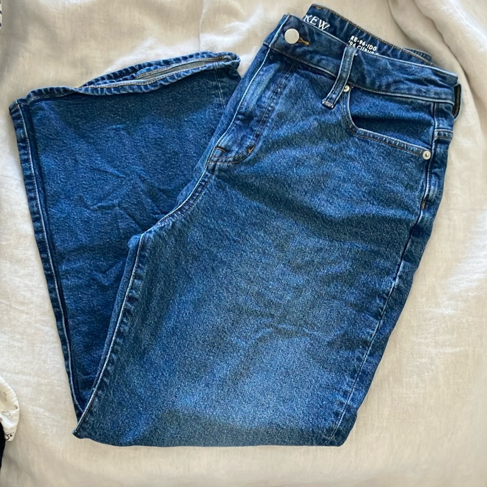 J. Crew ‘96 curvy slim wide leg jeans